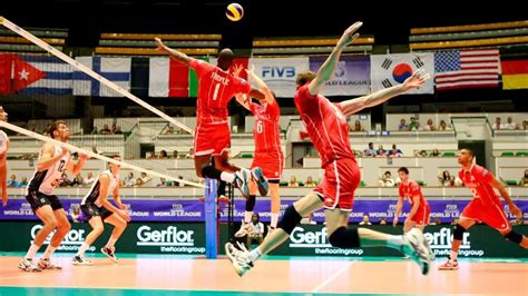 Different Shots In Volleyball .